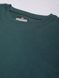 Dillinger Women Lengan Pendek Leher Krew Bercetak Tshirt
