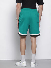 The Indian Garage Co Men Varsity Print Loose Fit Shorts