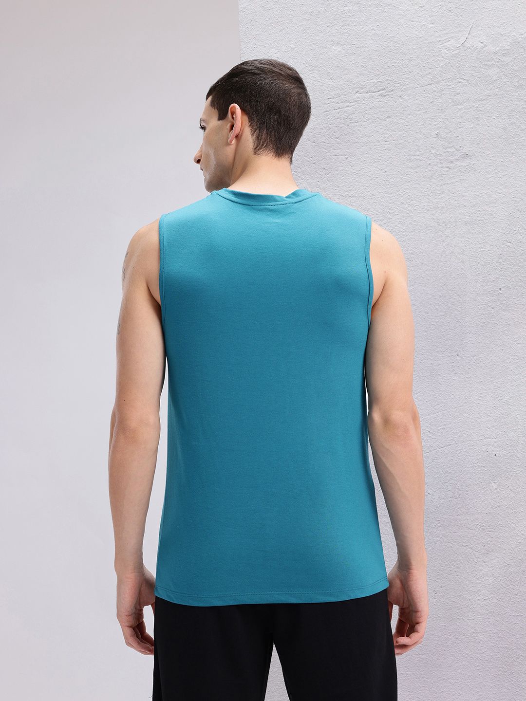 HRX by Hrithik Roshan Brand Logo Print Yoga T-shirt