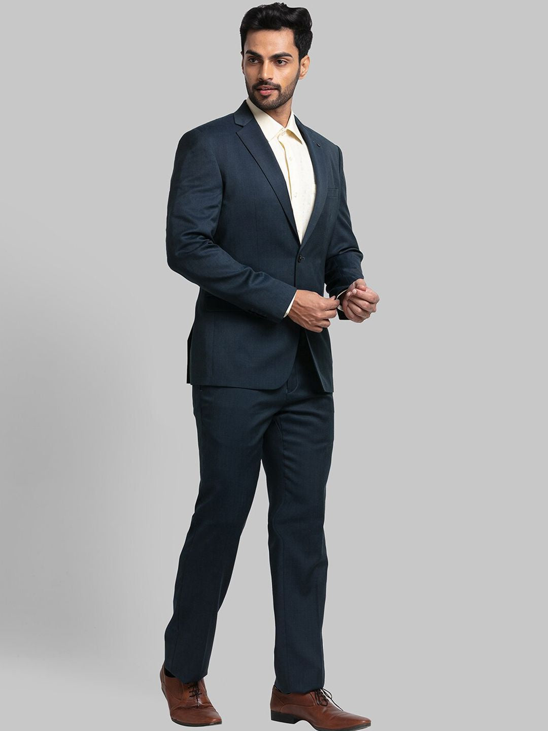 Raymond Men Single Breasted Two Piece Formal Suit