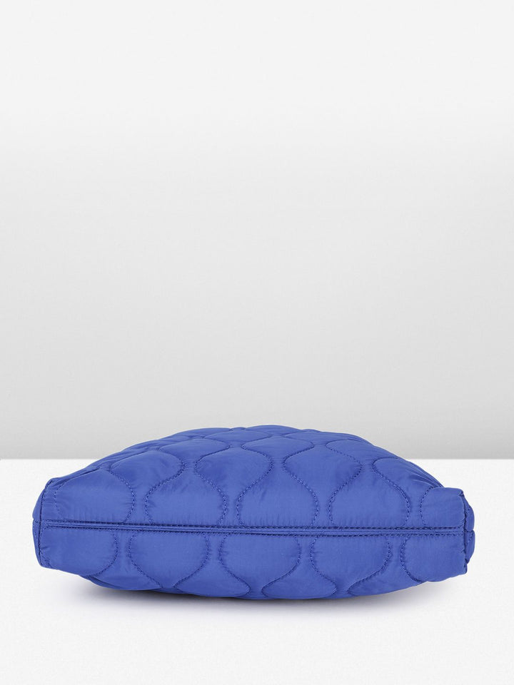 DressBerry Structured Quilted Shoulder Bag with Pouch