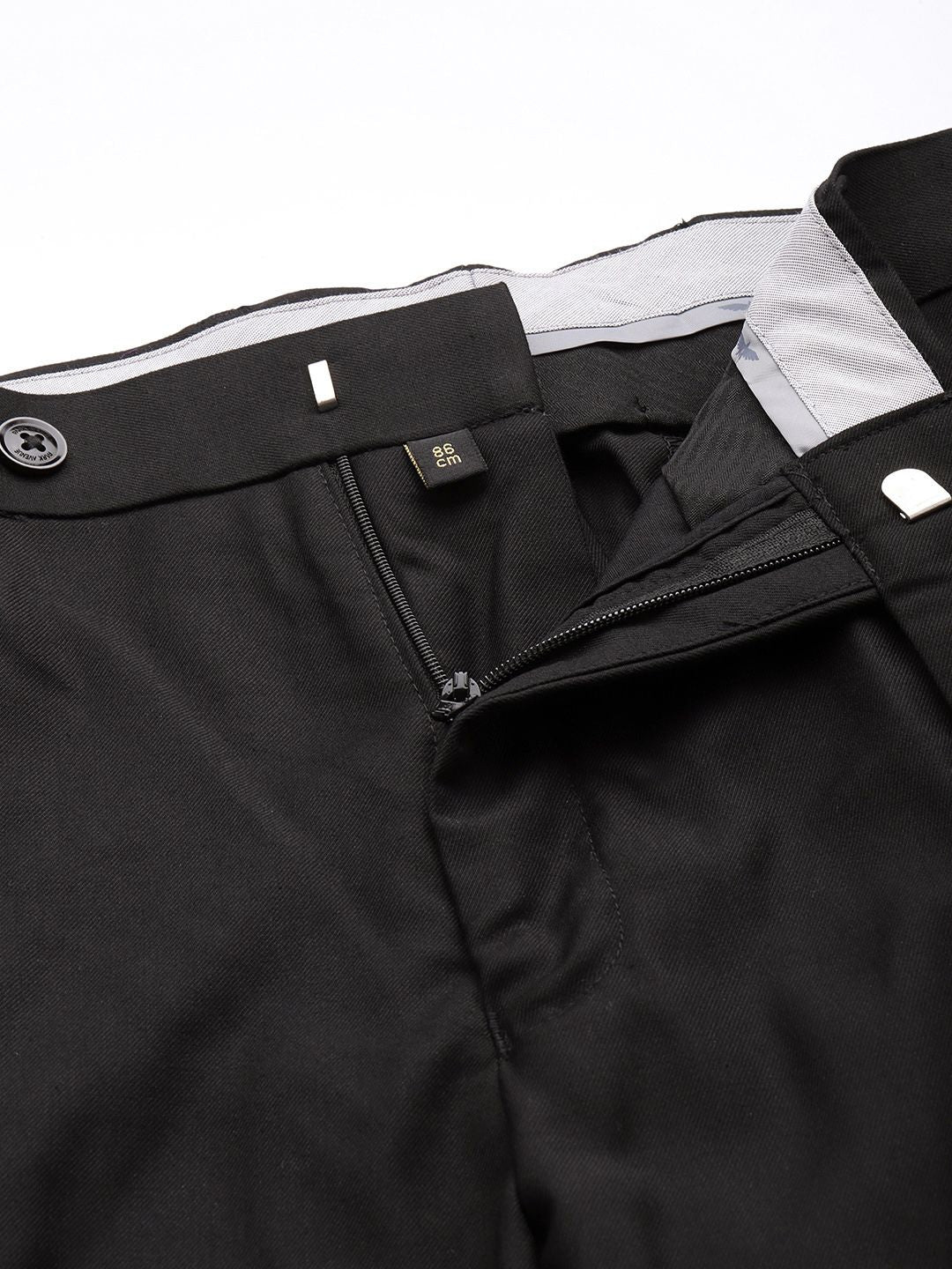 Park Avenue Self Design Single Breasted Super Slim Fit 2-Peice Party Suit
