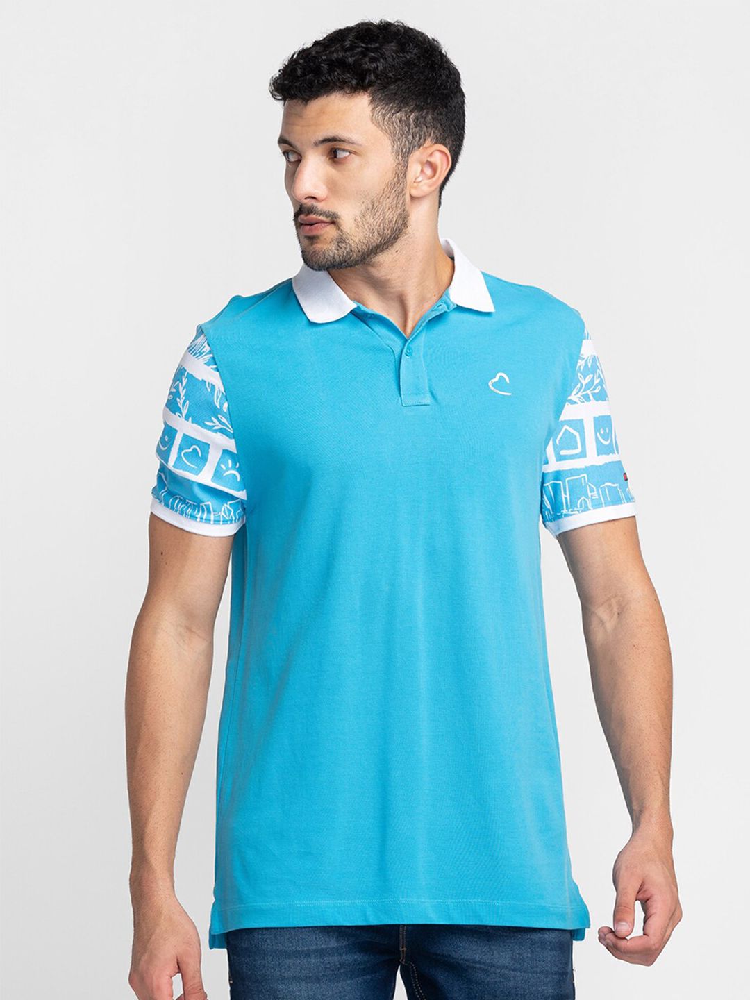 Being Human Polo Collar T-shirt