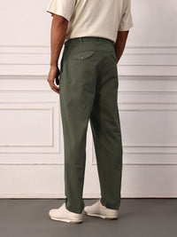 Mr Bowerbird Men Mid-Rise Liberal Fit Heritage Trousers