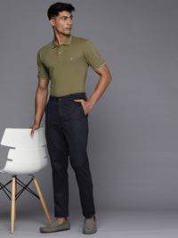 Raymond Men Polo Collar Pure Cotton Contemporary Fit T-shirt