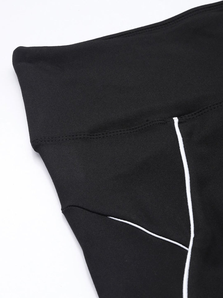 HRX by Hrithik Roshan Women Antimicrobial & Rapid Dry High Rise Slim Fit Training Tights