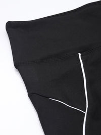 HRX by Hrithik Roshan Women Antimicrobial & Rapid Dry High Rise Slim Fit Training Tights
