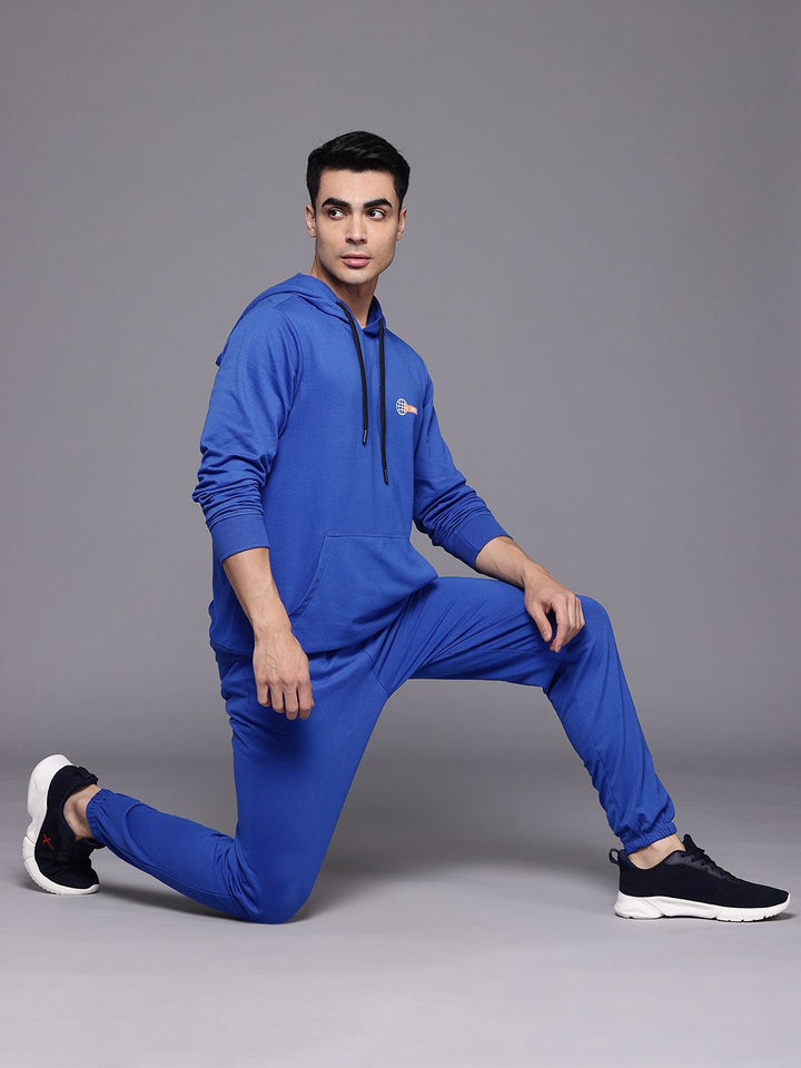 HRX by Hrithik Roshan Brand Logo Printed Hooded Lifestyle Tracksuit