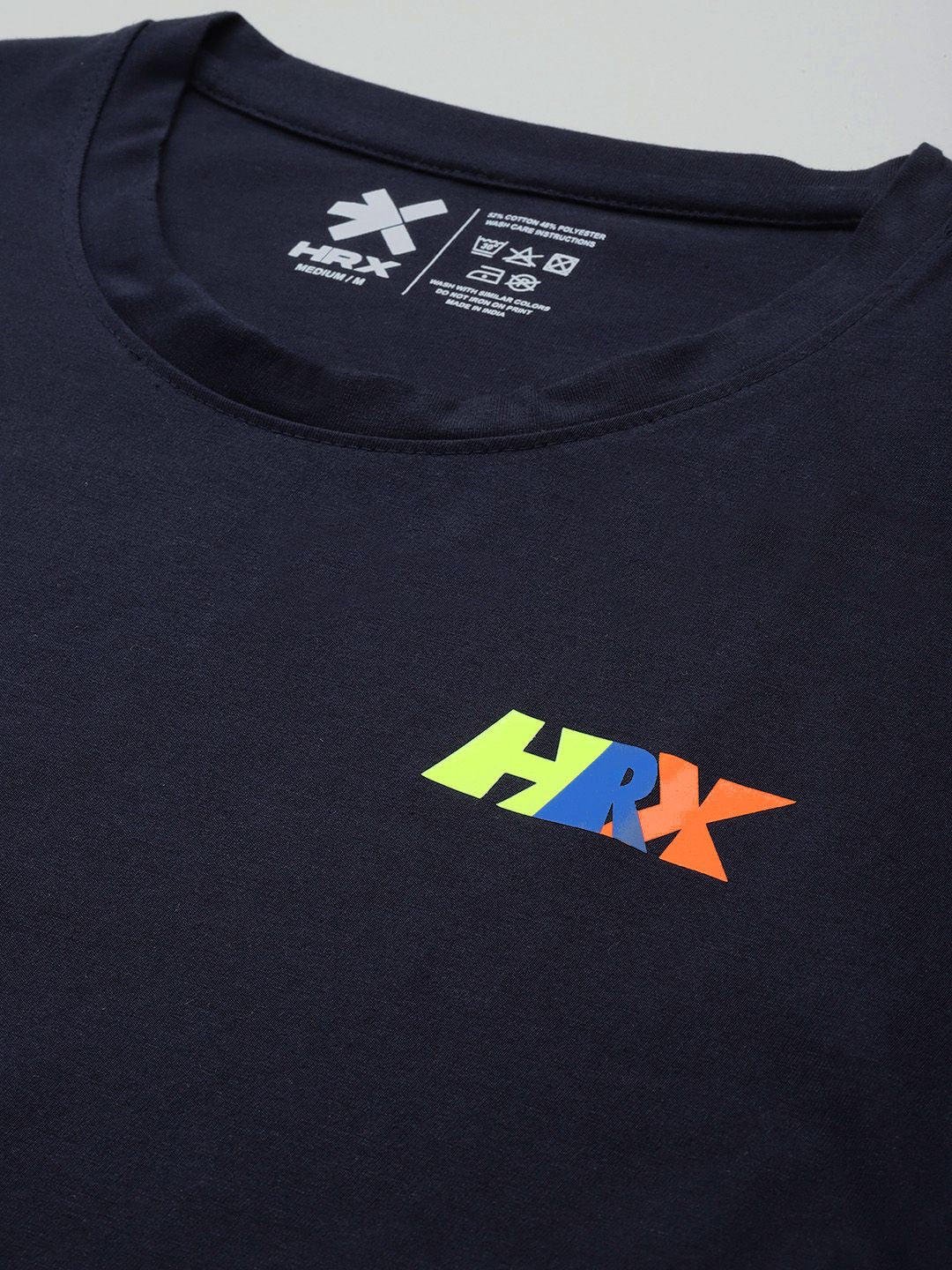 HRX by Hrithik Roshan Printed Drop-Shoulder Sleeves Relaxed Lifestyle T-shirt