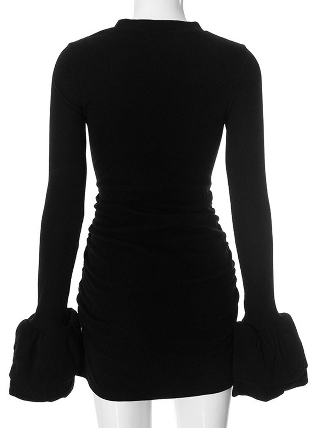 DressBerry Women Long Sleeves Bodycon Dress