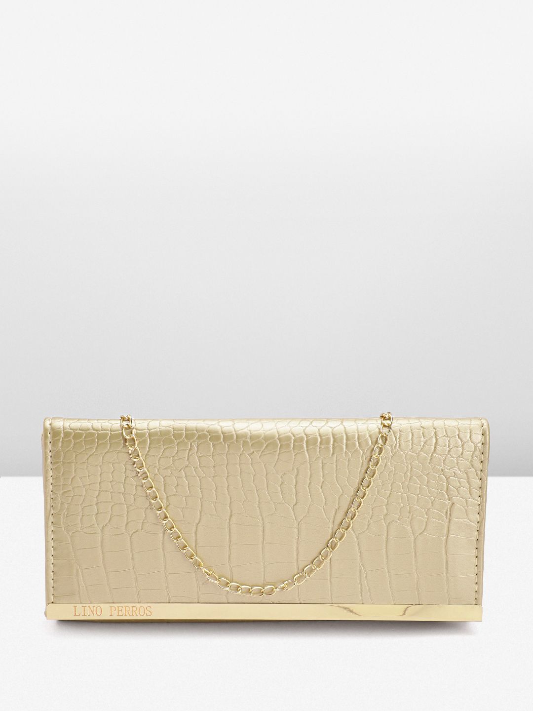Lino Perros Croc Textured Purse