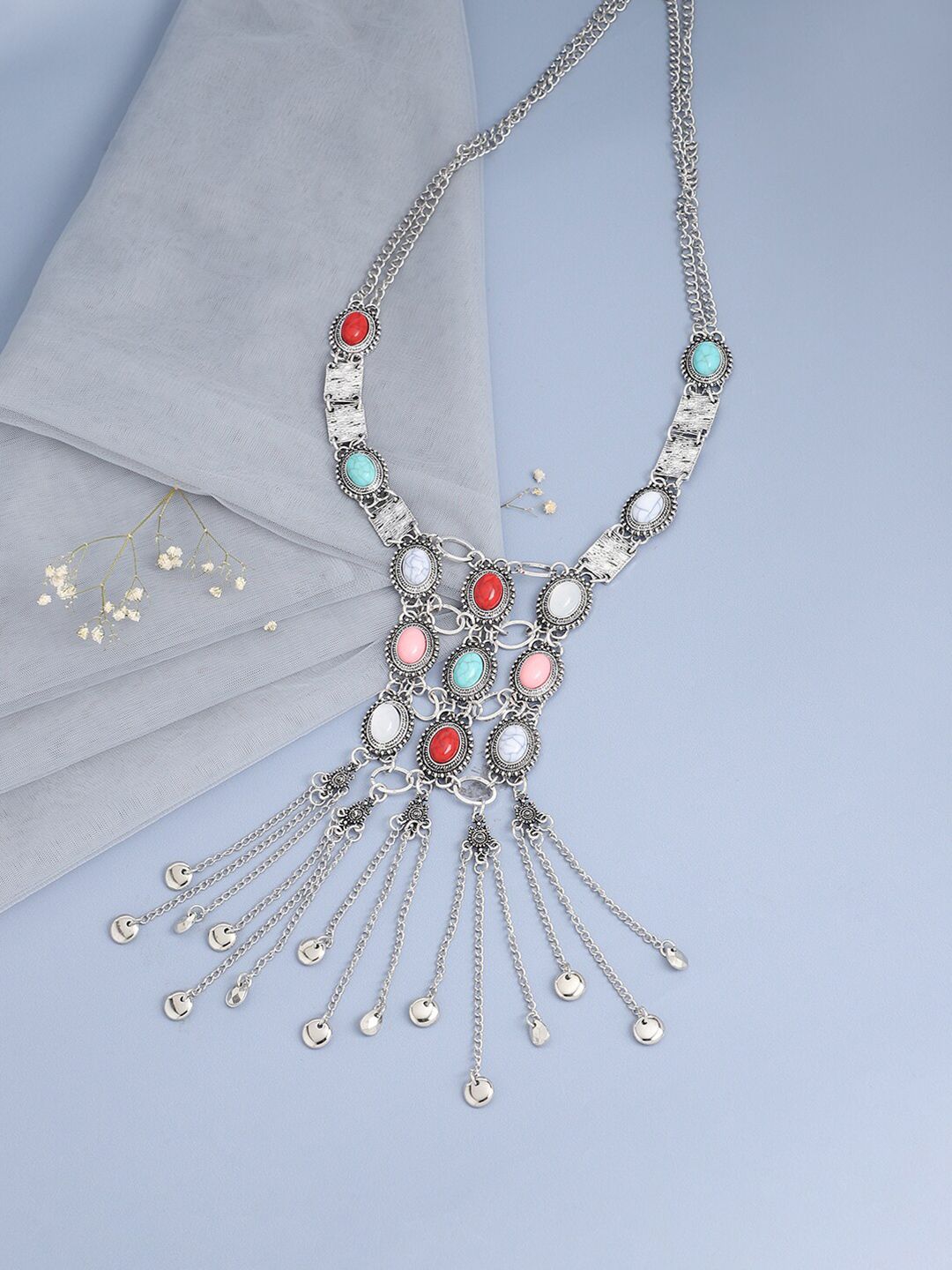 Kalung bersalut perak Sohi