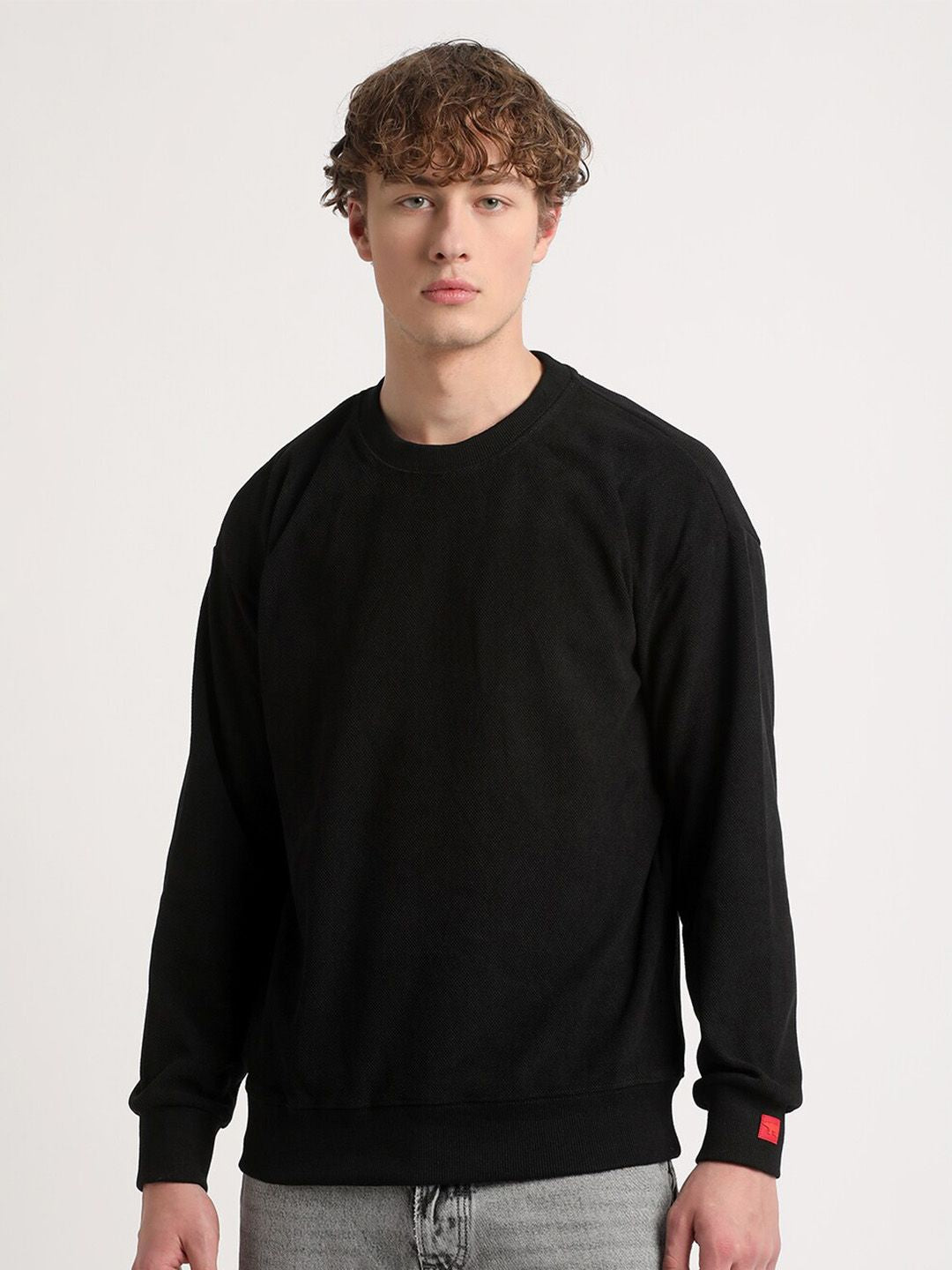 THE BEAR HOUSE Round Neck Pullover Sweatshirt