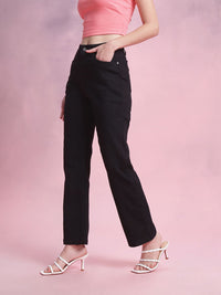 DressBerry Women Mid-Rise Straight Fit Stretchable Jeans