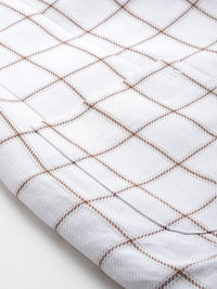 Raymond Checked Single-Breasted Blazer