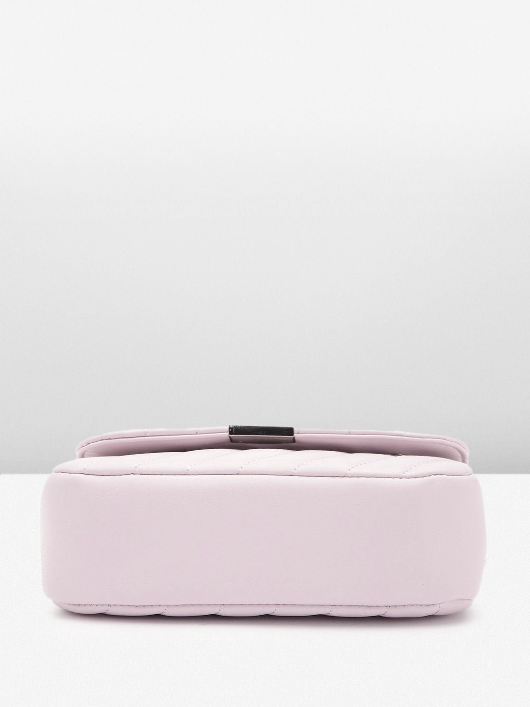 Lino Perros Structured Sling Bag with Quilted Detail