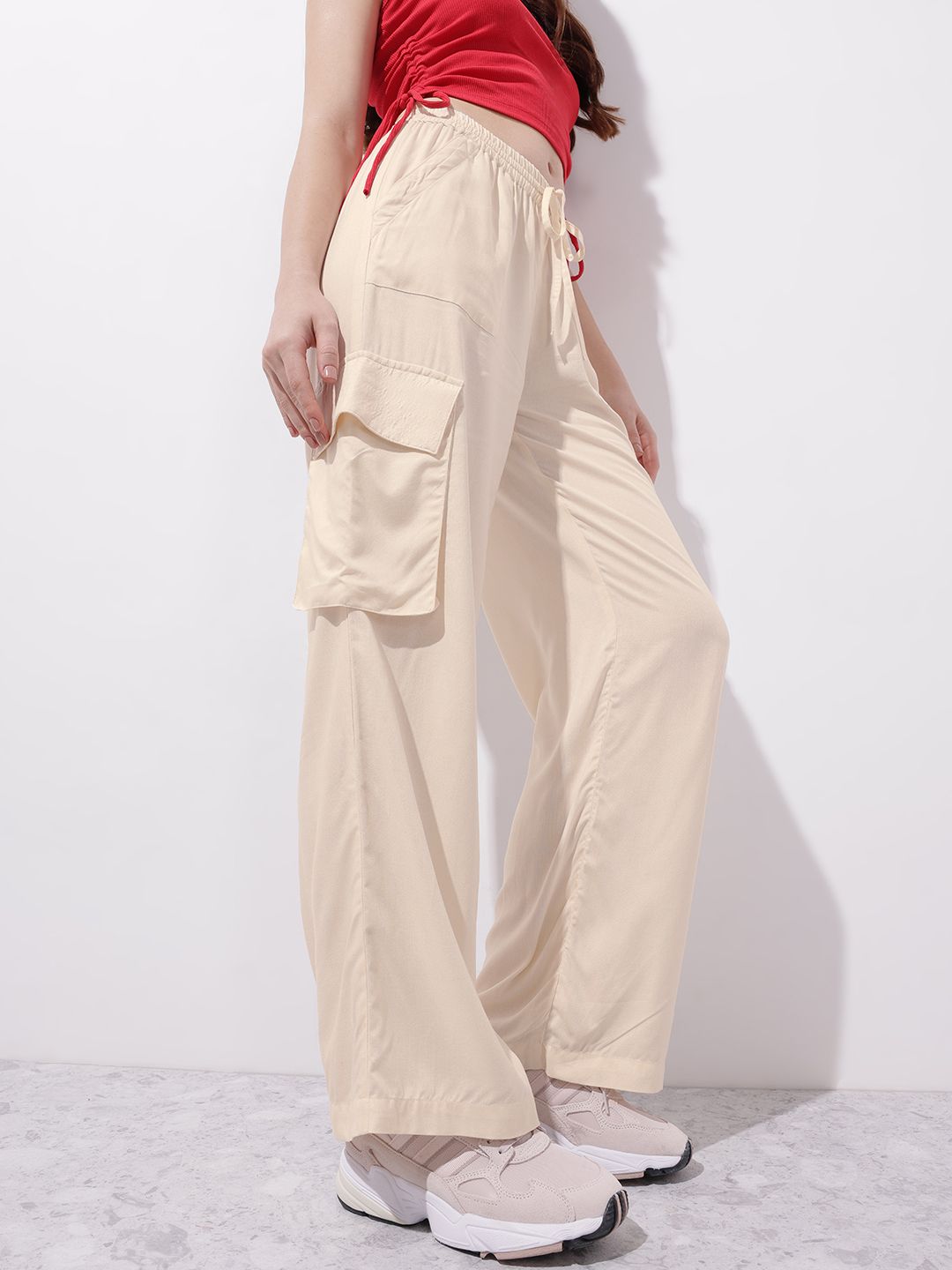 DressBerry Women Swagger Cargo Conquest Trousers