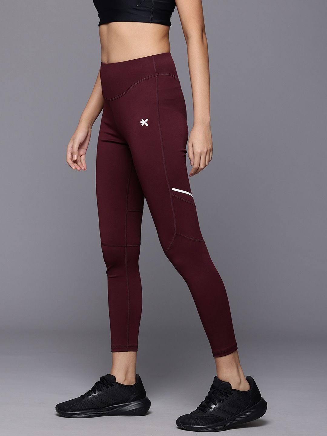 HRX by Hrithik Roshan Women Rapid-Dry Cropped Training Tights