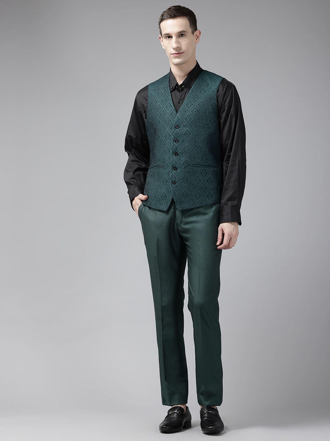 Park Avenue Slim Fit 3 Piece Formal Suit