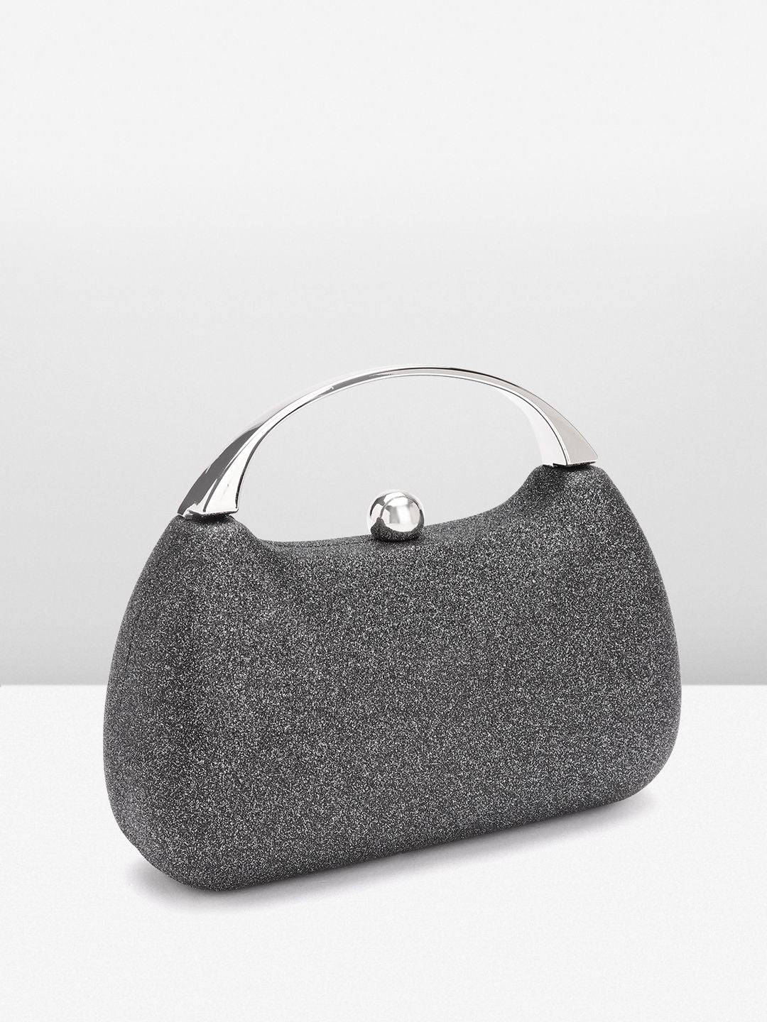 Lino Perros Women Glittery Effect Box Clutch