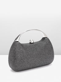 Lino Perros Women Glittery Effect Box Clutch