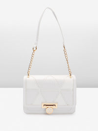 Lino Perros Textured Structured Shoulder Bag
