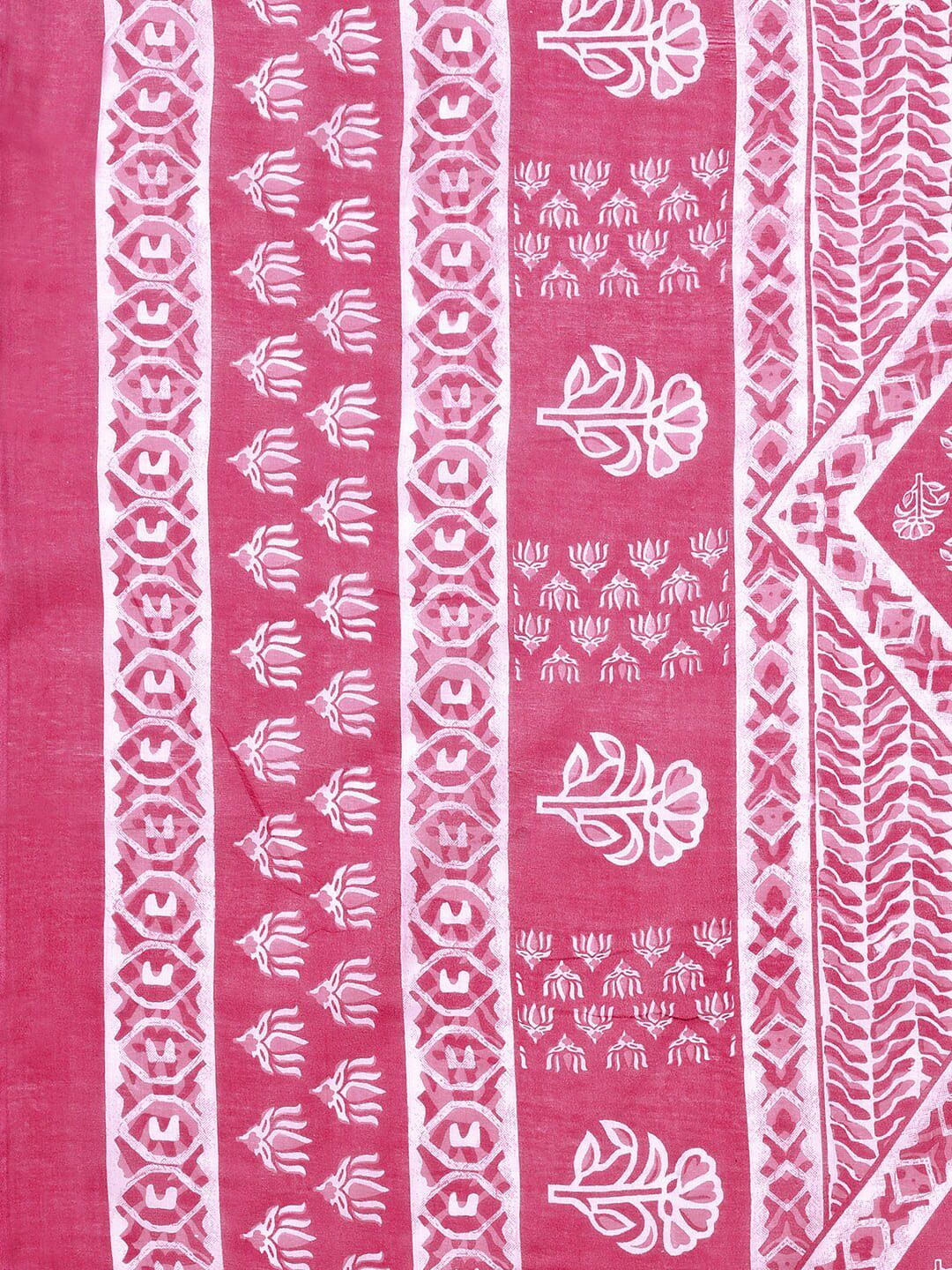 KALINI Ethnic Motifs Printed Gotta PattiStraight Kurta & Trouser With Dupatta
