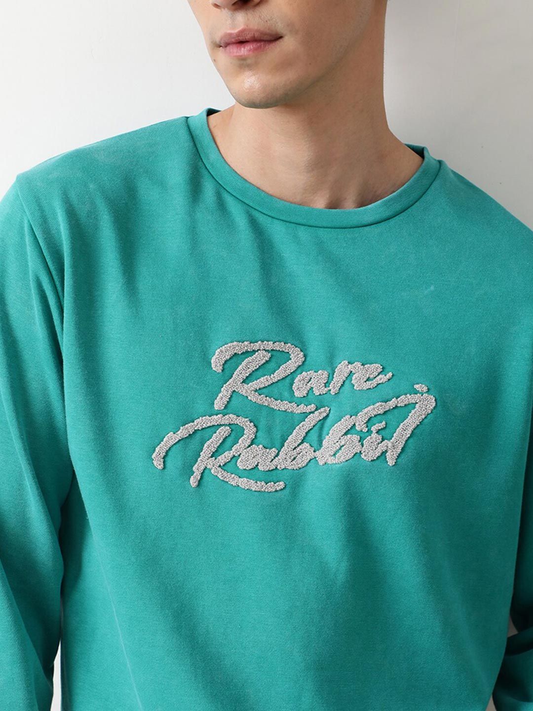 RARE RABBIT Men Fern Slim Fit Sweatshirt