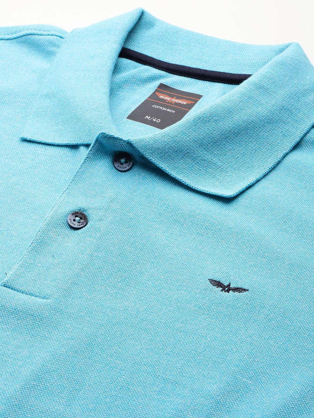 Park Avenue Men Polo Collar Slim Fit T-shirt