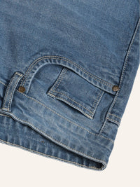 Thomas Scott Men Smart Relaxed Fit Light Fade Stretchable Jeans