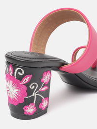 House of Pataudi Open Toe  Block Heels