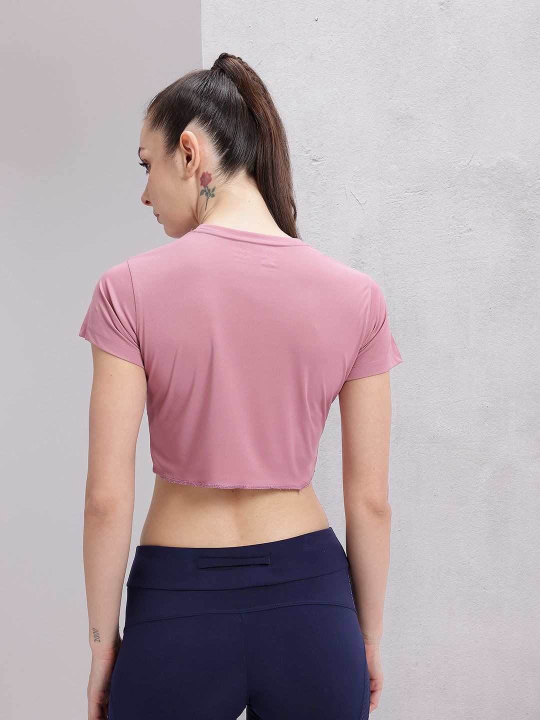 HRX by Hrithik Roshan Rapid-Dry Crop Training T-shirt