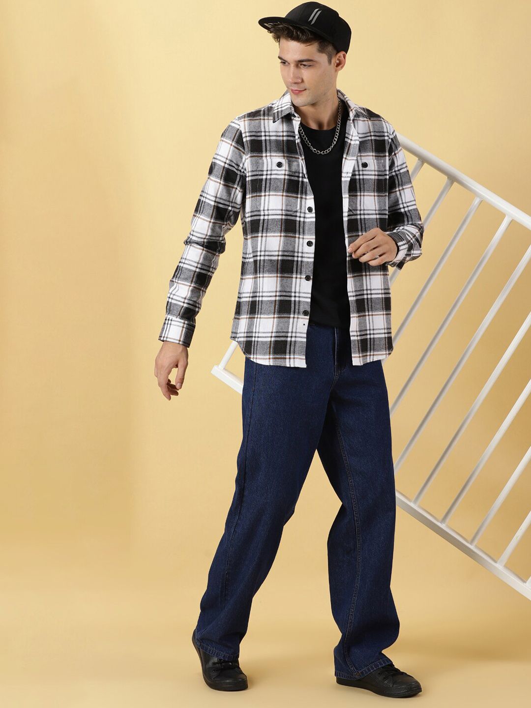 Thomas Scott Standard Slim Fit Tartan Checked Casual Shirt