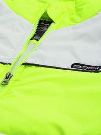 The Indian Garage Co Men Colourblock Slim Fit Bomber Jacket