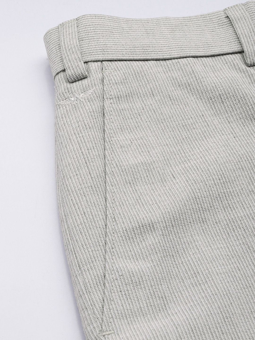 Park Avenue Men Striped Trousers