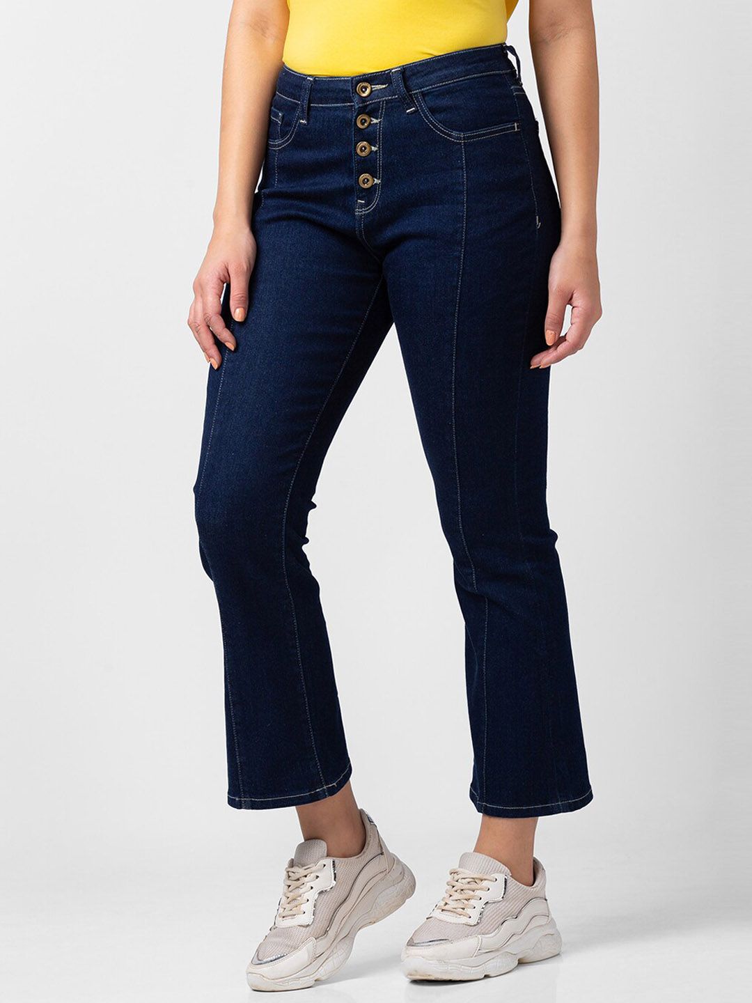 SPYKAR Women Elissa Bootcut High-Rise Jeans