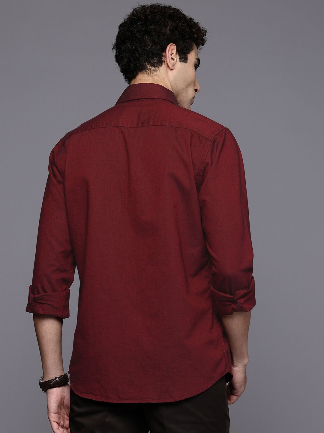 Raymond Slim Fit Pure Cotton Casual Shirt