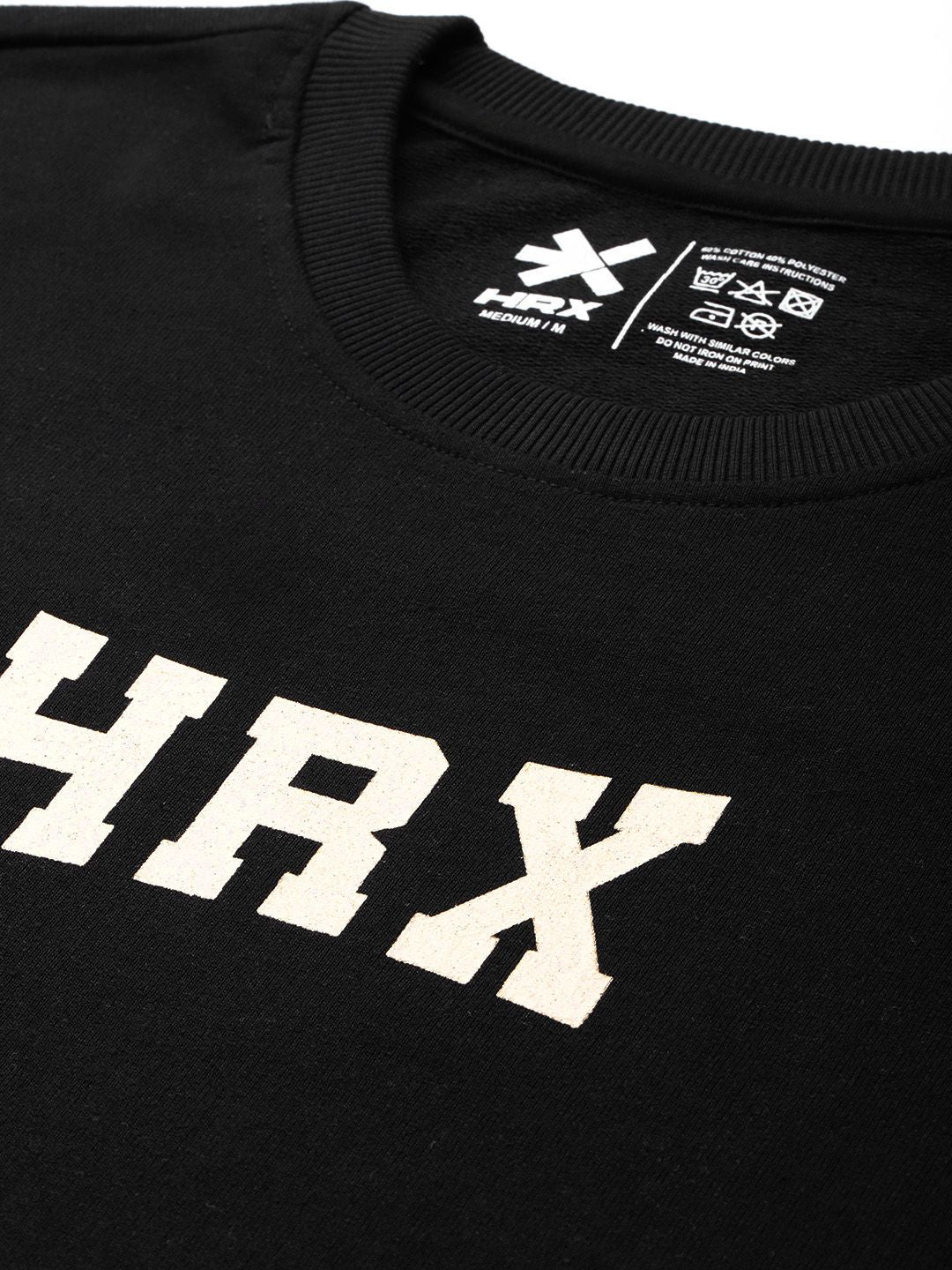 HRX by Hrithik Roshan Printed Brand Logo Sweatshirt