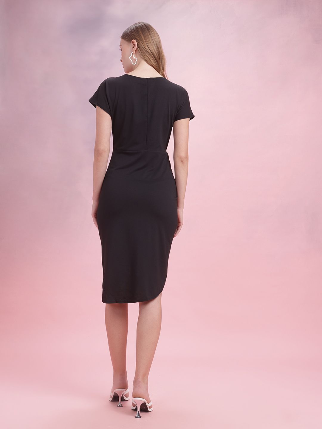 DressBerry Ruched Sheath Dress