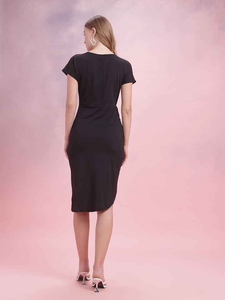 DressBerry Ruched Sheath Dress