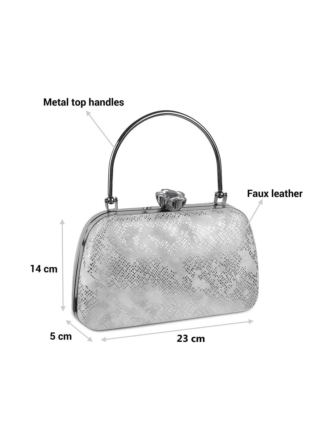 Mochi Embellished Purse Clutch
