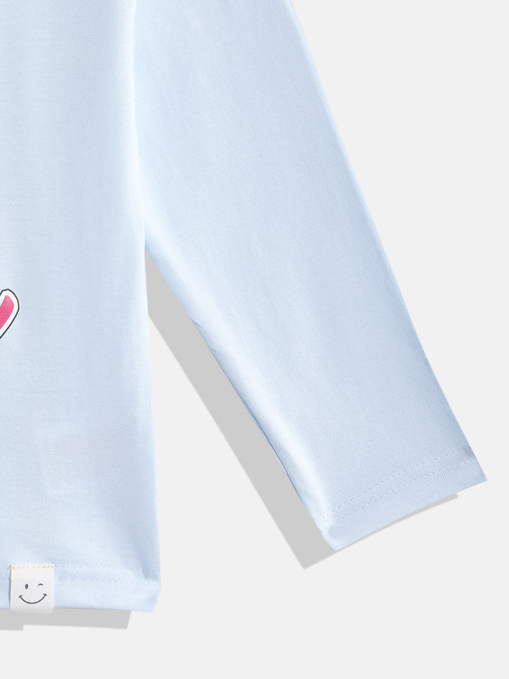 Happy Faces Girls Barbie Printed Pure Cotton T-shirt
