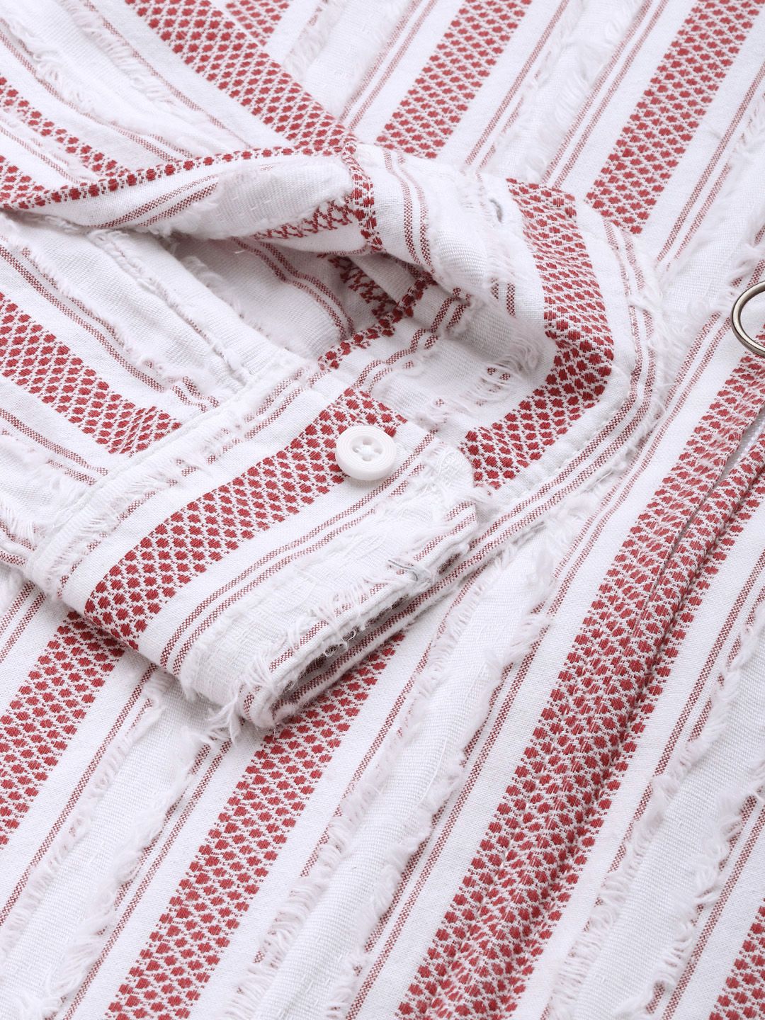 The Indian Garage Co Striped Casual Shirt