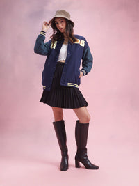 DressBerry Printed Bomber Jacket