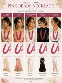 PANASH Women Rose Gold-Plated Layered Necklace