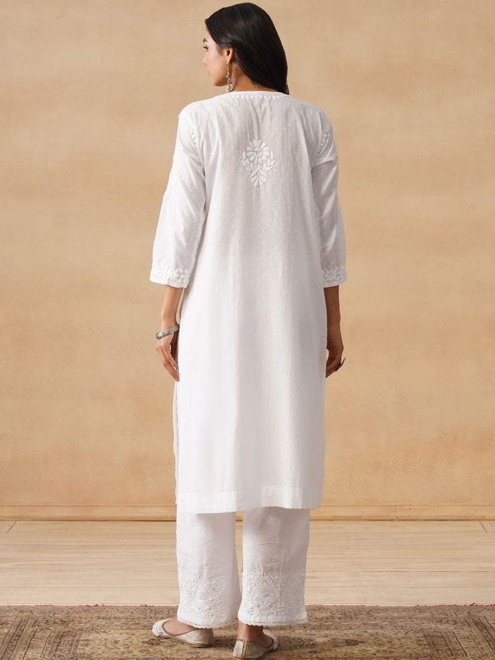 Rumah Wanita Chikankari Kurta Chikankari