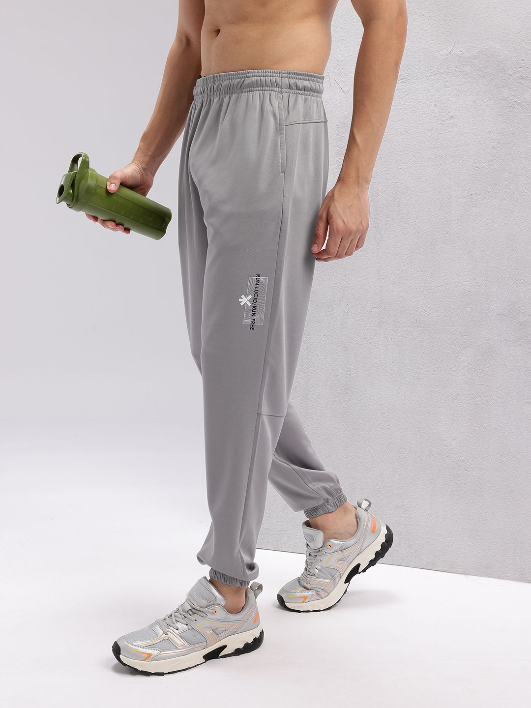 HRX by Hrithik Roshan Men Paneled Rapid-Dry Running Track pants