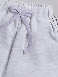 Moms Love Infant Girls Pure Cotton Printed Top with Shorts