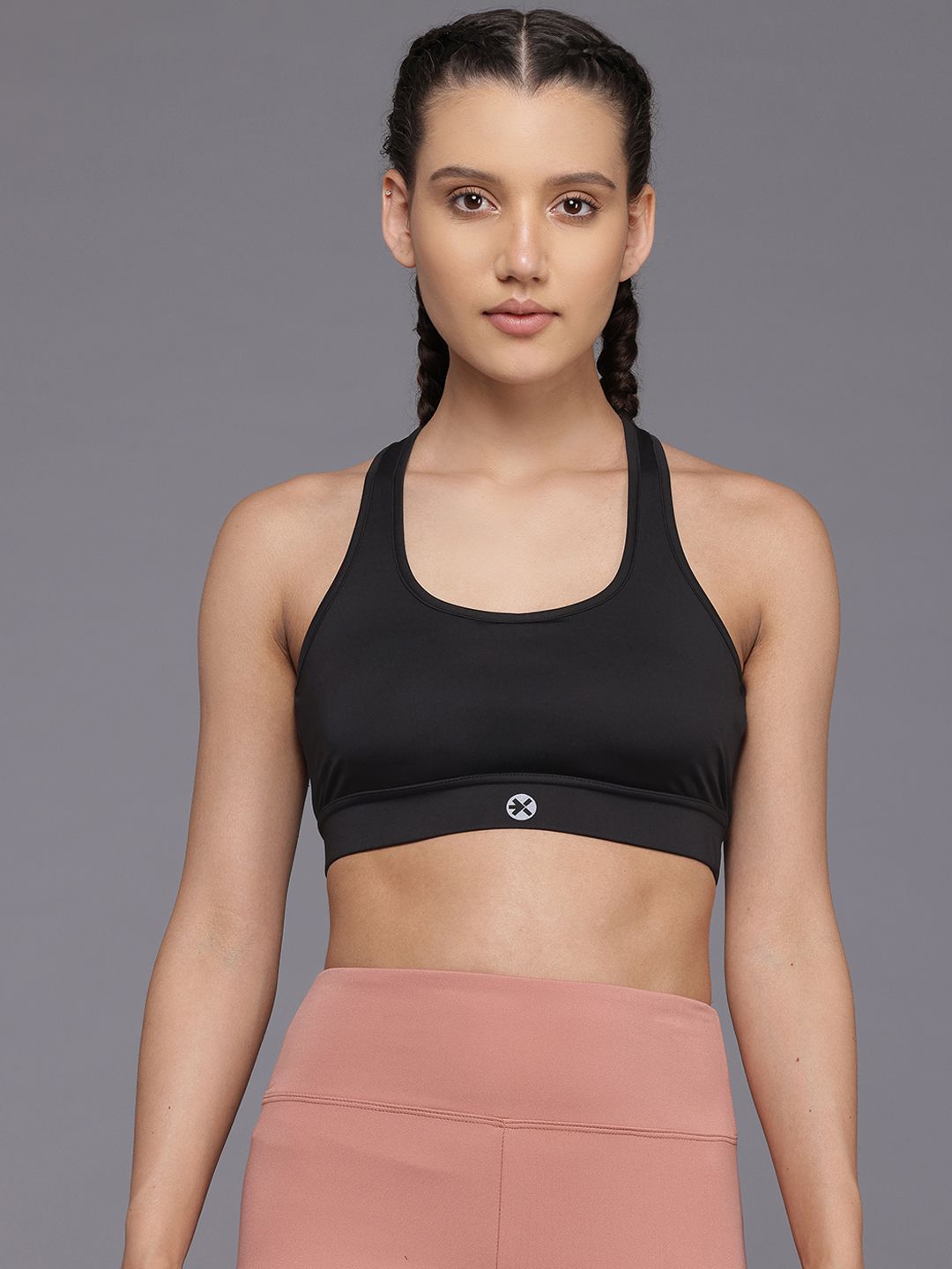 HRX by Hrithik Roshan Yoga Bra- Medium Coverage Lightly Padded