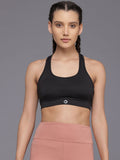 HRX by Hrithik Roshan Yoga Bra- Medium Coverage Lightly Padded